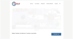 Desktop Screenshot of galtechcanada.com